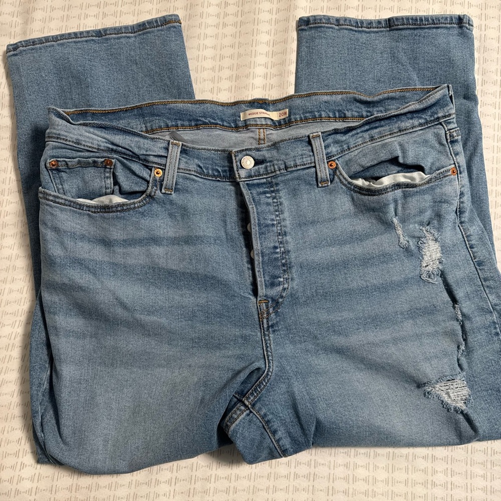 Levi's Wedgie Straight leg jeans 20W